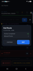 End Route Summary